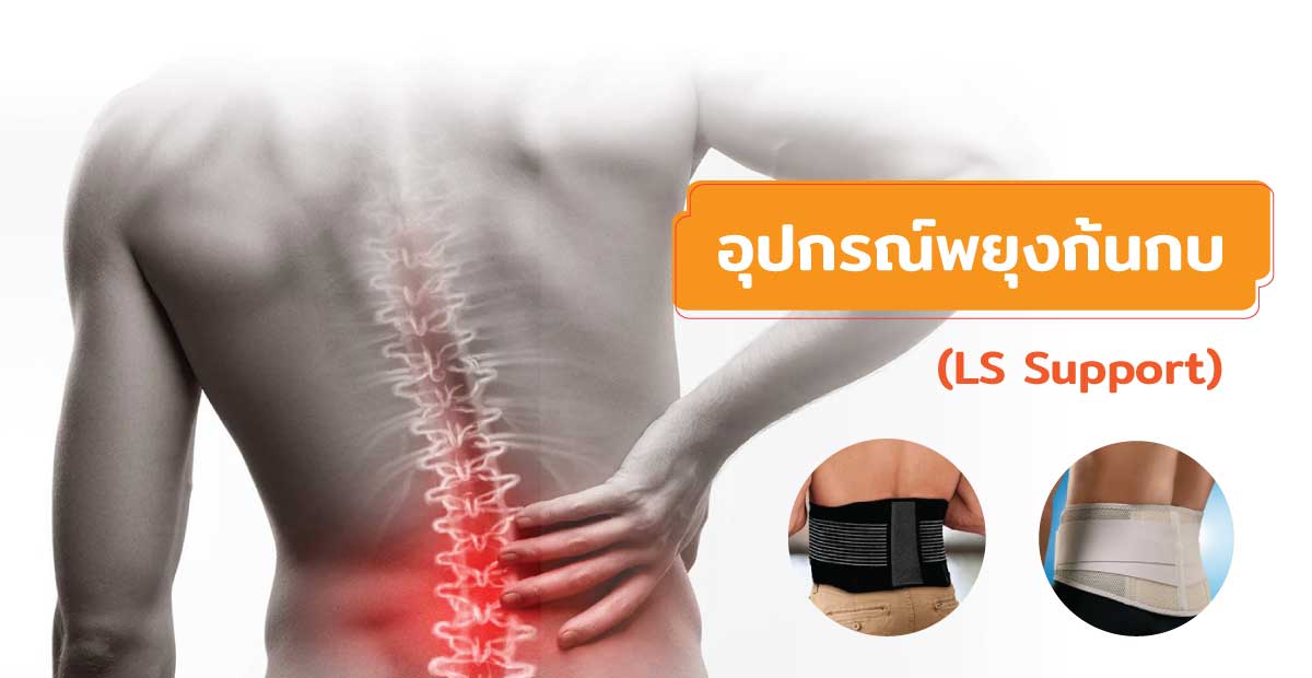 อุปกรณ์พยุงก้นกบ (LS Support)